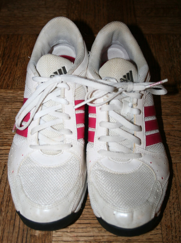 Adidas White, Pink & Grey Torsion System, 3D cushion, Sneaker Women’s Size 8