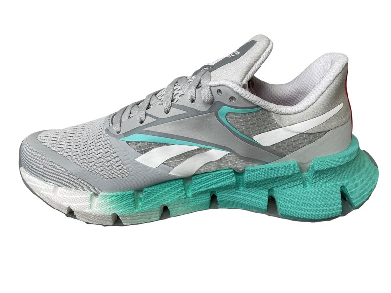 Reebok Women Running Sneaker Training FloatZig 1 100210242 Grey Aqua Size 10.5 M gallery