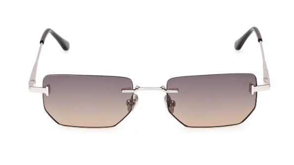 Tom Ford ETHAN-02 FT1355 16B Shiny Palladium/ Gradient Smoke Men's Sunglasses gallery