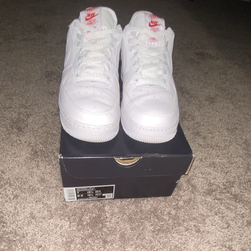 Nike Air Force 1 '07 LX Thank You Plastic Bag Low-Top Leather White CU6312-100 gallery
