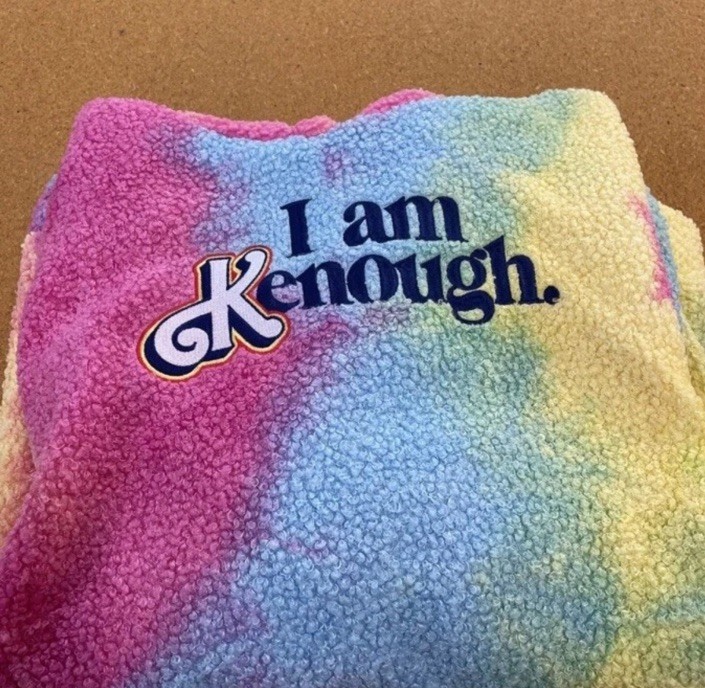 Barbie Movie Barbie The Movie “I Am Kenough” Unisex Hoodie Size Xl gallery