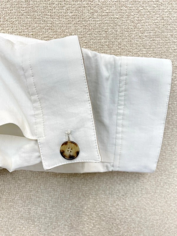 BRUNELLO CUCINELLI White Full Zip Bomber Harrington Jacket Full Size gallery