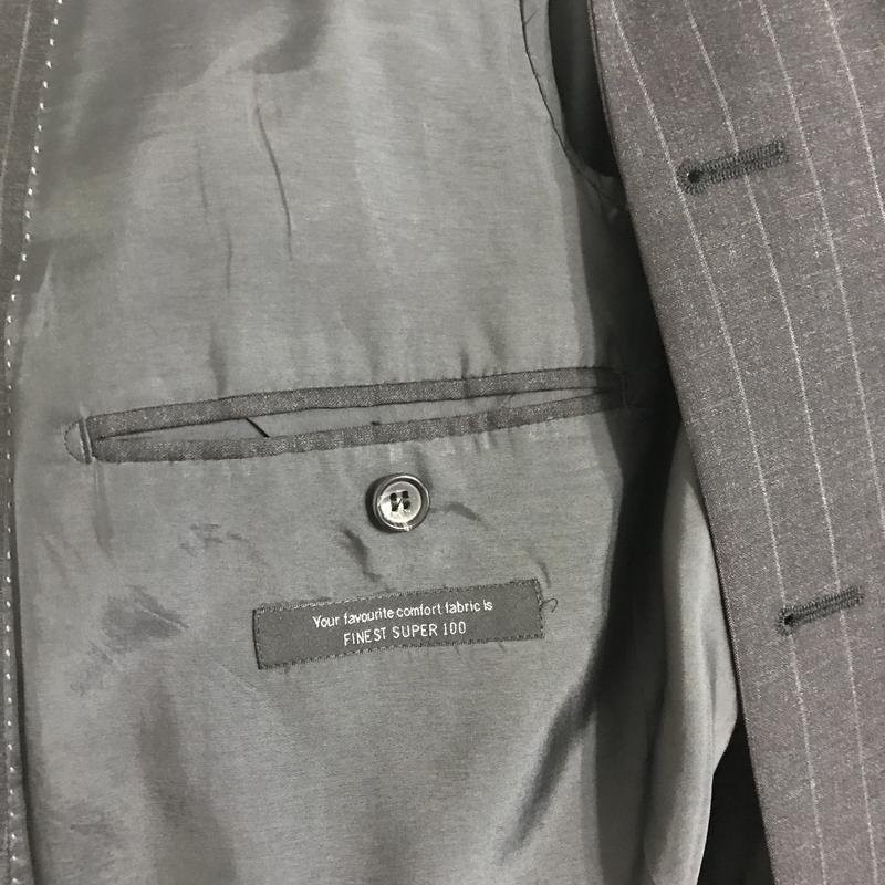 Men Strellson Suit Grey Wool 40 /L / 48 gallery