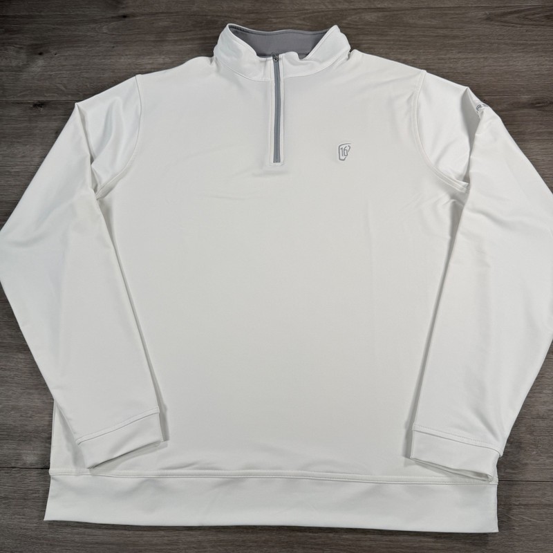 Peter Millar 1/4 Zip Shirt Waste Management Phoenix Open Mens Large 16th Hole