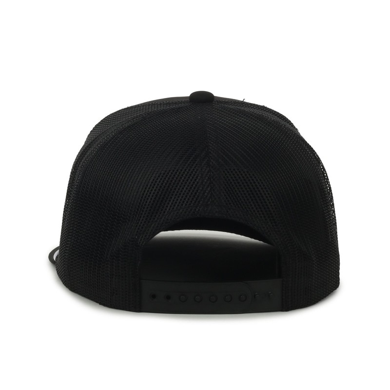 Outdoor Cap Black Mr. Wedding Text Graphic Trucker Hat, Premium Pongee Mesh Back gallery