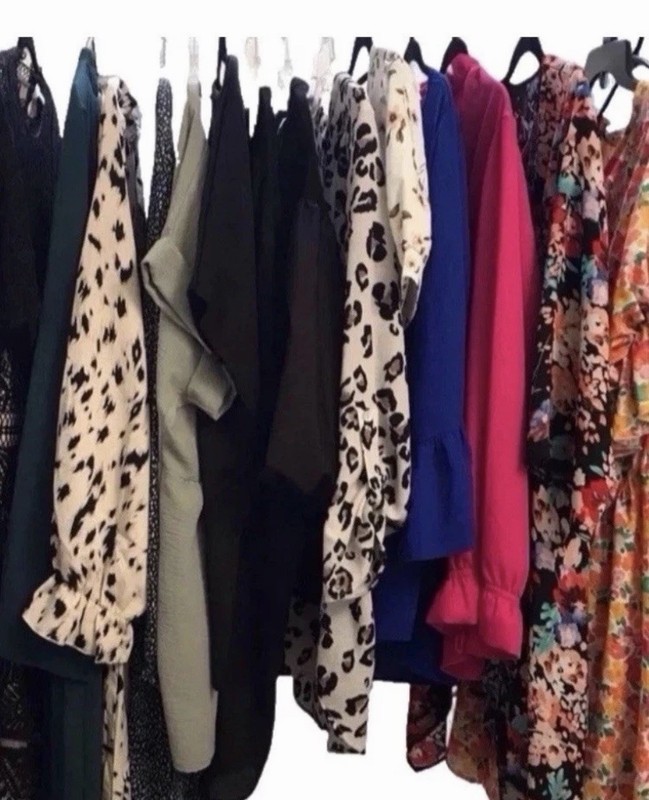 Wholesale Lot Of 20 Pcs mixed Women Clothes Top Brands Size From S-3X