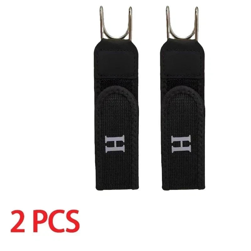2PCS Tactical Metal Hook Elastic Belt Buckle-Less Invisible Waist Belt Closure gallery