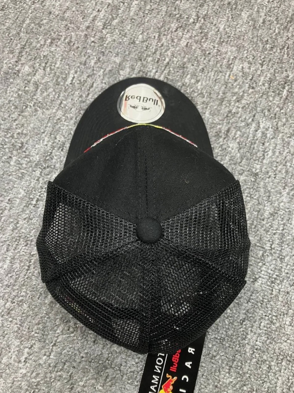 F1 Red Bull Racing Mesh Cap Black Baseball Hat Team Logo 2026 New NWT gallery