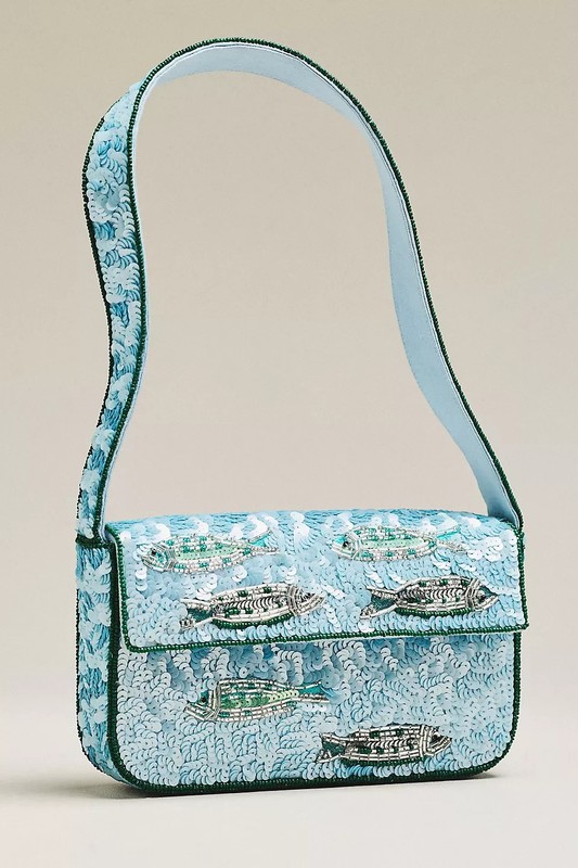Anthropologie – Fiona Beaded Bag: Animal Edition