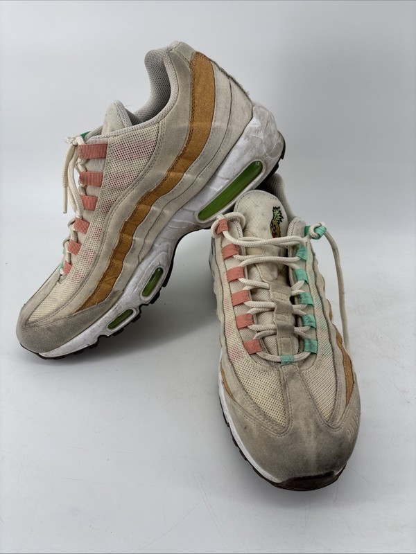 Nike Air Max 95 NRG Pineapple Mens 12 Coconut Milk Green Glow CZ0154-100