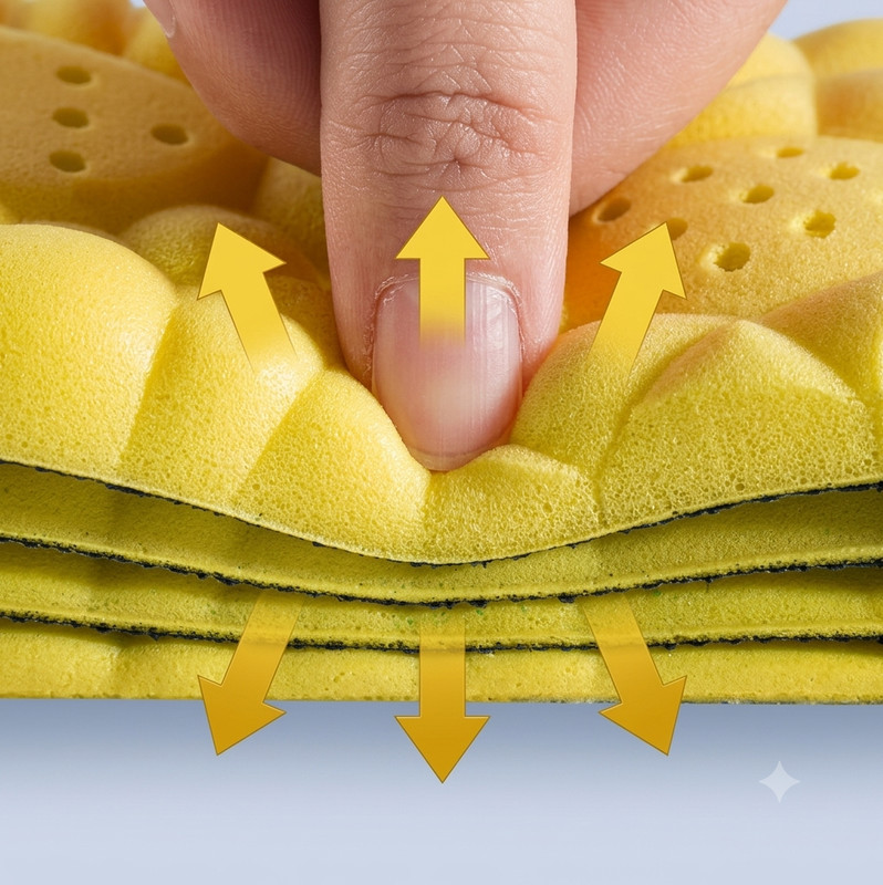 Soft Shoe Pads Support Shock Absorption Cushion Work Comfort Orthotic Insoles gallery