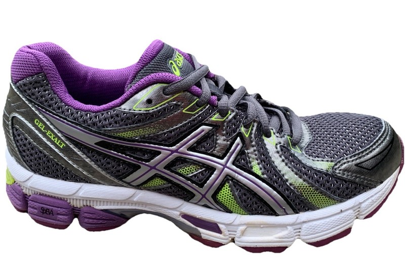 Size 6 – ASICS Womens Gel Exalt Running Cross Training Shoes T379Q Purple Black