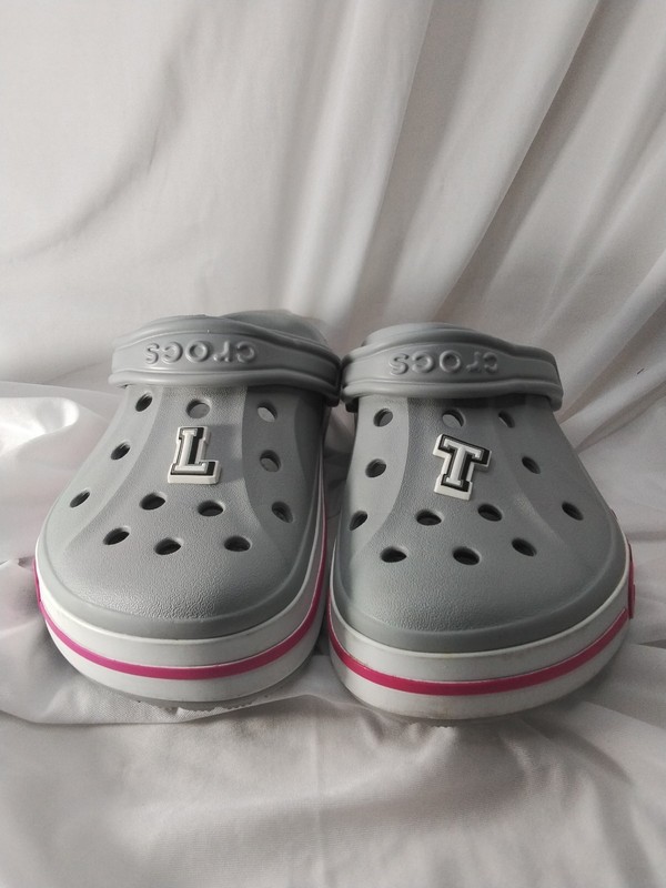 Crocs Bayaband Clogs Athletic Gray.