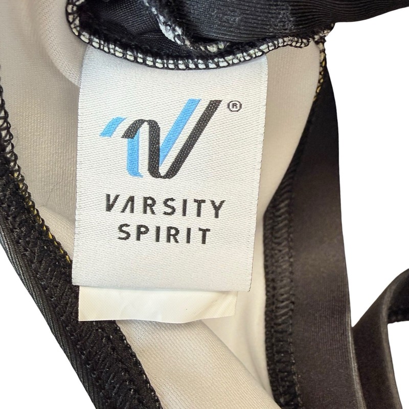 Varsity Spirit Sports Bra Womens M Black Racerback Cheer Athletic gallery