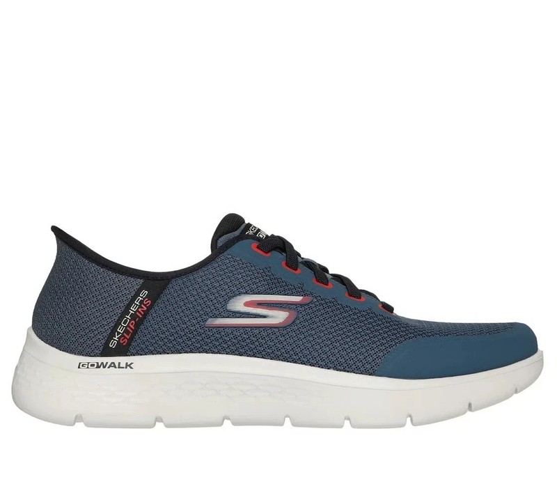 Skechers US8.5 Shoes Men Slip ins Go Walk Slate Memory Foam Comfort 216332 gallery