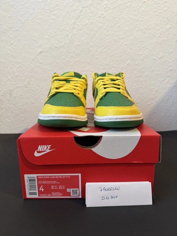 ✅ US M4/W5.5 Nike Dunk Low Retro Reverse Brazil EU 36 (DV0833-300) gallery