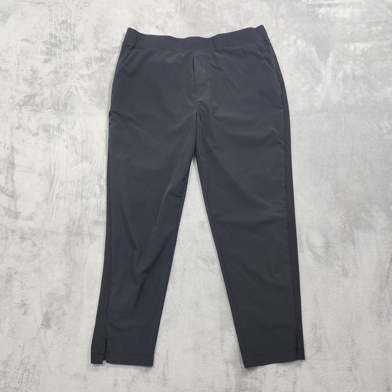 Pacific Trail Pants Womens XL Black Pull On Ankle Lightweight Stretch Hiking