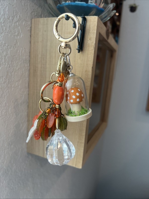 Key Chain/ Purse Charms / Bag Tag Handmade OOAK
