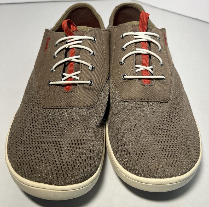 Olukai Mens Nohea Moku Brown 10283-RK13 Slip On Sneakers Shoes Casual Size M11 gallery