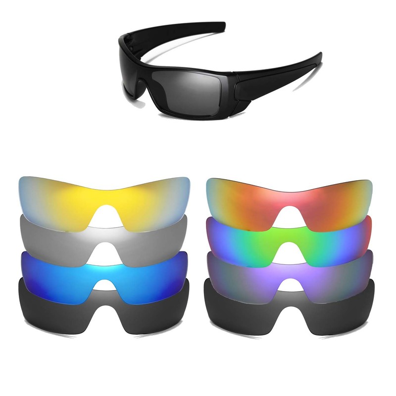 Walleva Replacement Lenses for Oakley Batwolf – Multiple Options