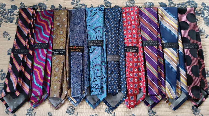 Robert Talbott Best Of Class Lot Of 10 Ties