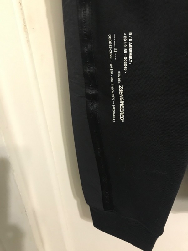 Air Jordan 23 Engineered Sweatpants Black White DJ 0180 010 Men’s Lge( Slim Fit) gallery