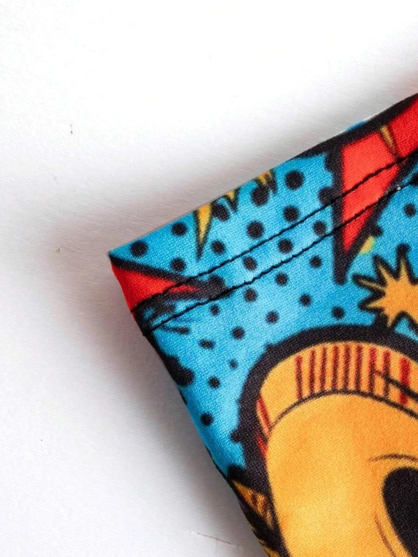 10 Pcs/Pack Men's Thin Printed Graffiti Pattern Boxer Brief gallery