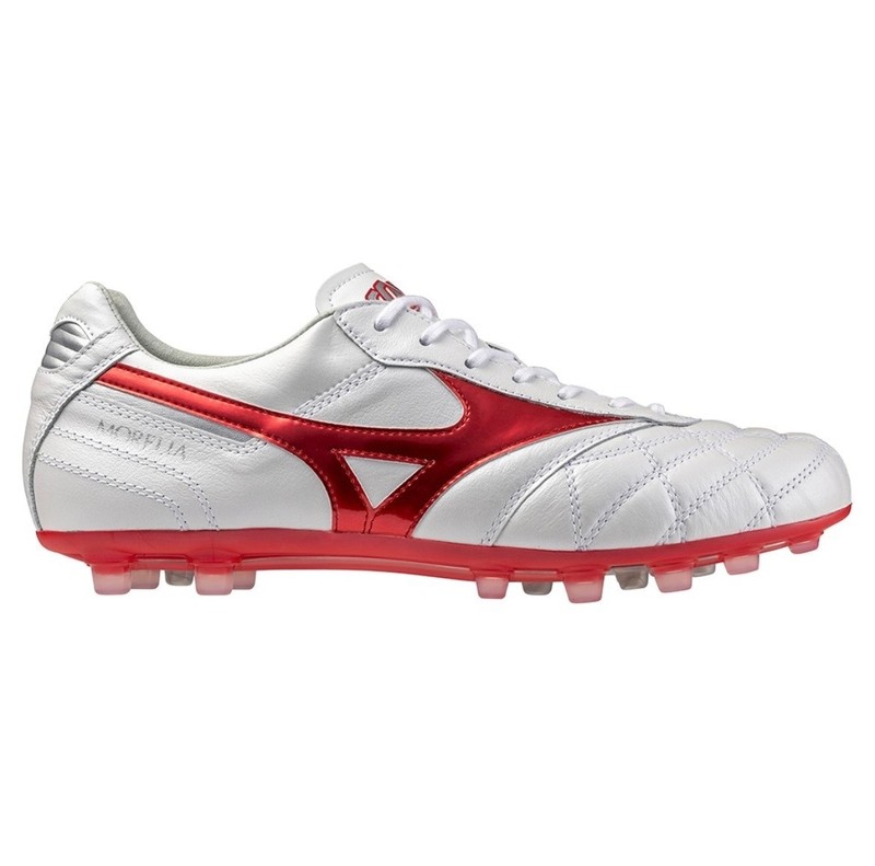 MIZUNO MORELIA II JAPAN AG P1GA2503 60 Super White Pearl × Ruby Red New in Box