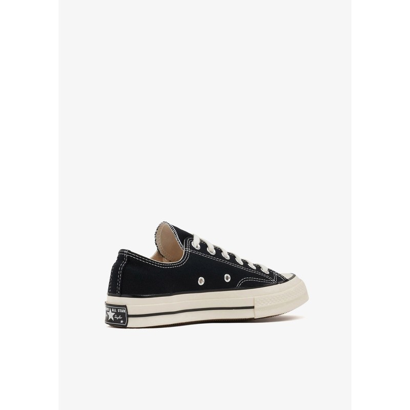 UNISEX CONVERSE CHUCK 70 LOW TOP SHOES BLACK/EGRET 162058C-001 SIZE 5 gallery