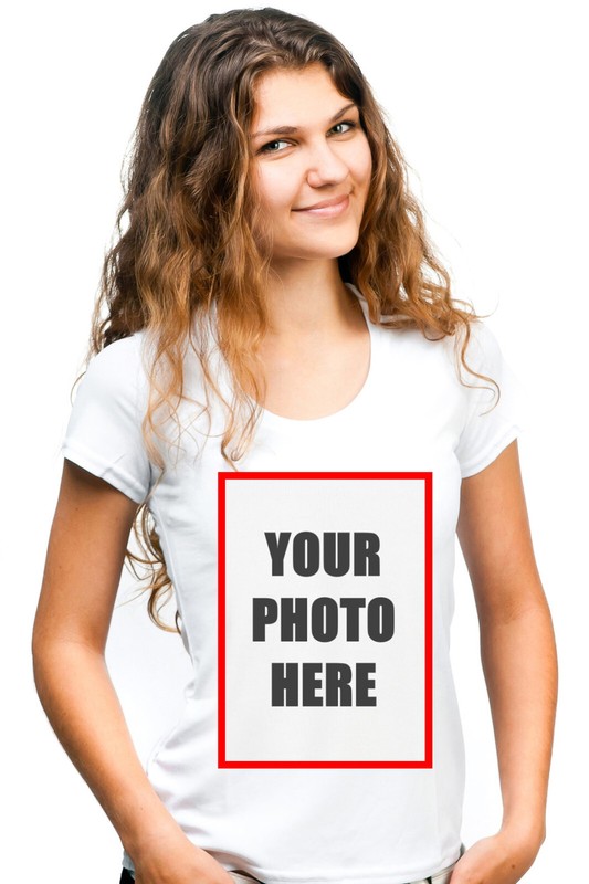 Personalized Custom T-Shirt Customized Image, Photo, Text, Logo Gildan Mens