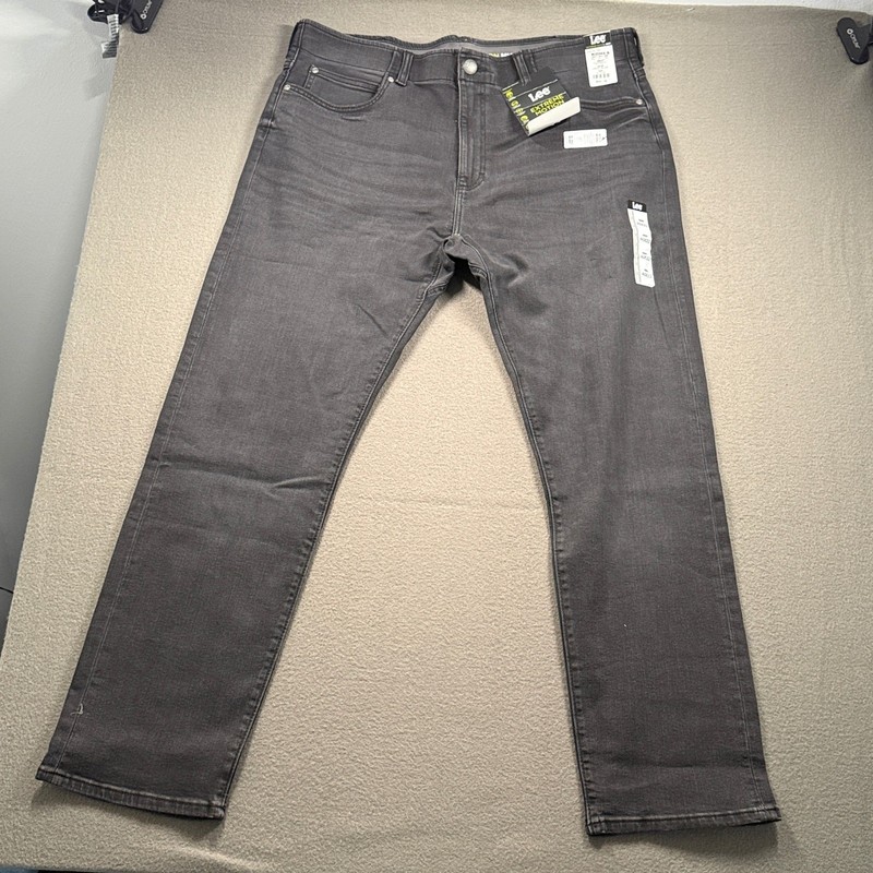 Lee Extreme Motion MVP Jeans Mens 40×32 Farrow Slim Straight Stretch 112339217