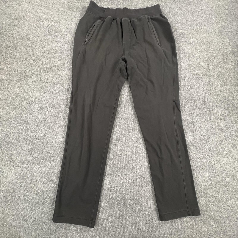 Lululemon Pants Mens XL Black Tapered Stretch Lounge Joggers Athletic 92% Cotton