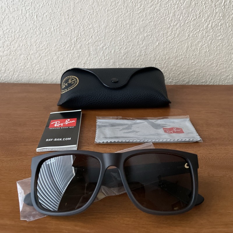 Ray-Ban RB4165 JUSTIN Sunglasses 854/7Z 5416 145 3N