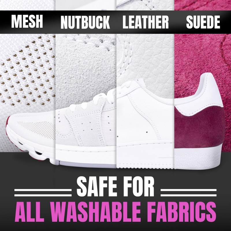 Miracle Shoe Cleaner Kit - Fabric & Leather Cleaner for Sneakers, Suede & Nubuck gallery