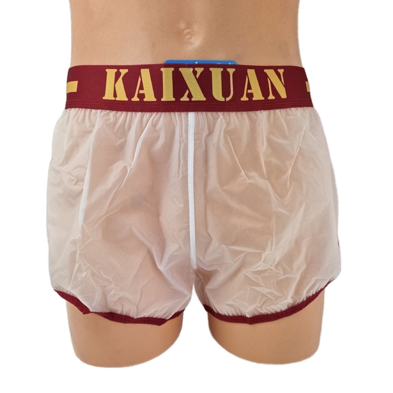 Boxer Briefs Plastic Sheer Red Waistband (L) gallery
