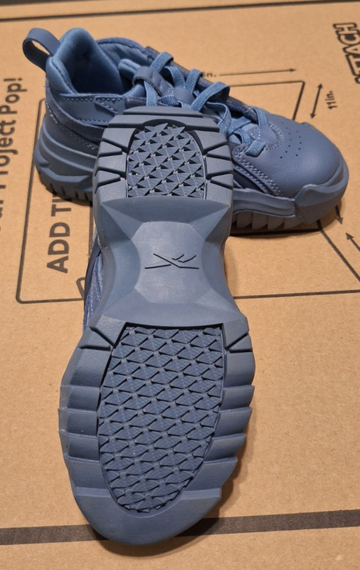 Reebok x Cardi B Club C V2 Kids Sneakers, US 10, Blue Slate gallery