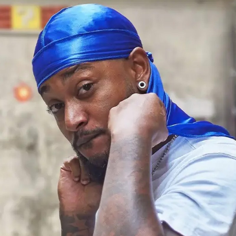 5 PCS Solid Color Universal Women's Men's Cooling Durag for Daily & Party Wear gallery
