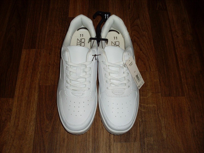 WOMENS NO BOUNDARIES PU PLATFORM MEMORY FOAM SNEAKERS SIZE 11 NWT