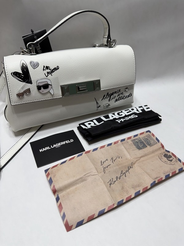 Karl Lagerfeld Paris Graphic Top Handle Bag