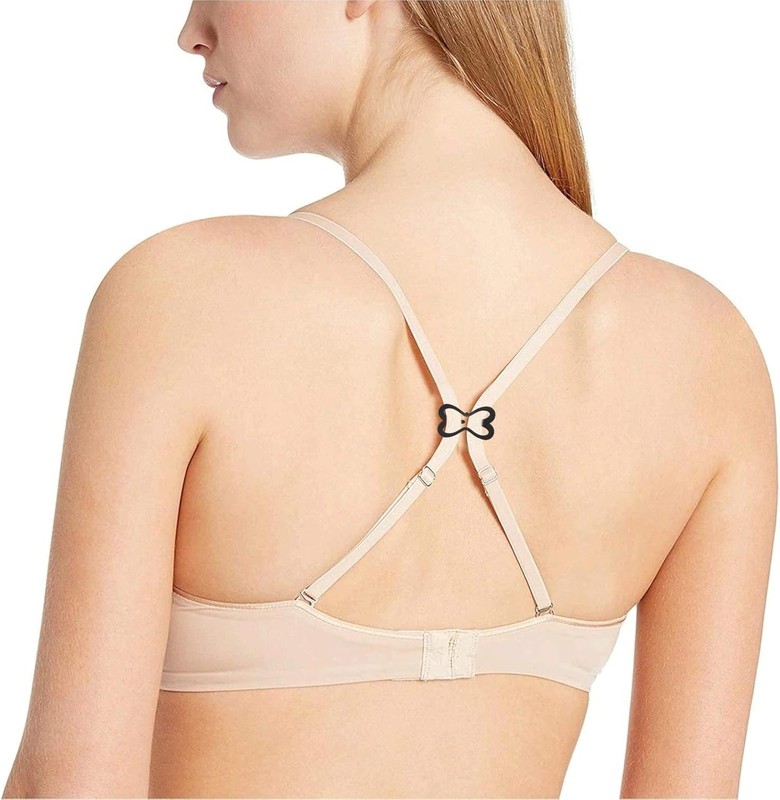 12PCS Bra Strap Holder Clips for Racerback, Bra Strap Clips Anti-Slip Buckles gallery