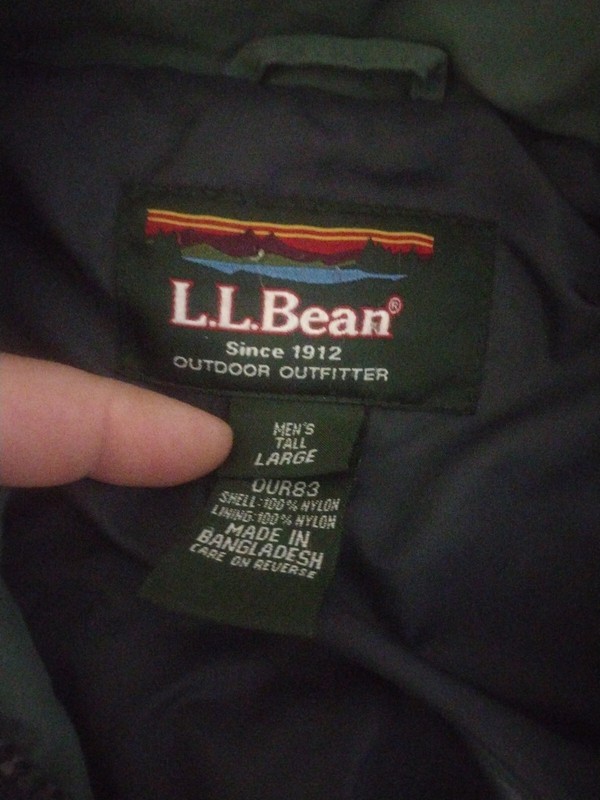 Ll Bean Our83 Jacket Mens Tall Large gallery