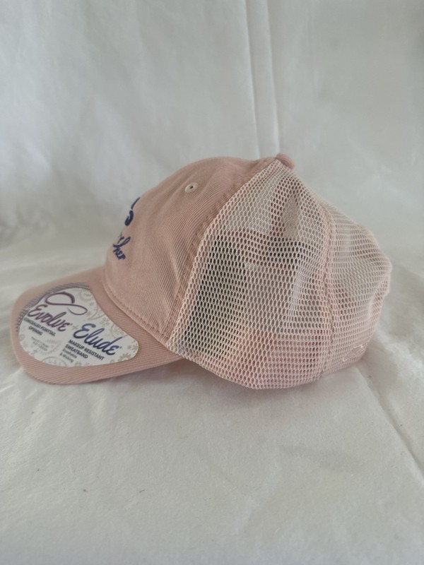 Infinity Her Corduroy Trucker 6-Panel Structured Cap Hat Adjustable Closure Pink gallery
