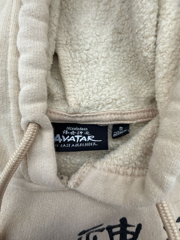 Nickelodeon Avatar: The Last Airbender Aang & Appa Graphic Hoodie, Tan, Size S gallery