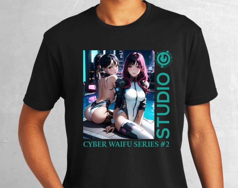 Waifu Anime Streetwear T-Shirt Unisex Otaku Graphic Tee