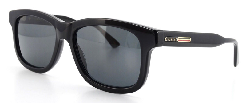 GUCCI Sunglasses GG0824S 005 55-17 145 Black Square Classic Square Men’s