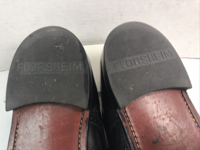 Florsheim Mens Oxfords Shoes Size 12 D Lexington 20381 Wingtip Brogue #106E gallery