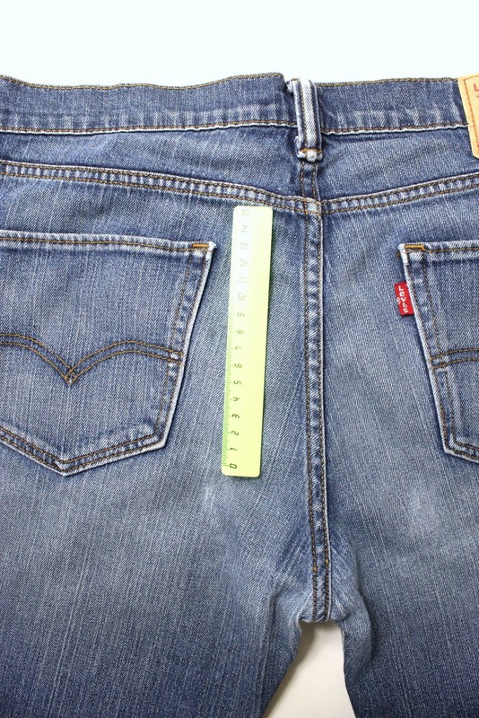 LEVI'S 511 Mens Jeans W34/L28 Slim Zip Fly New Whiskers Blue gallery