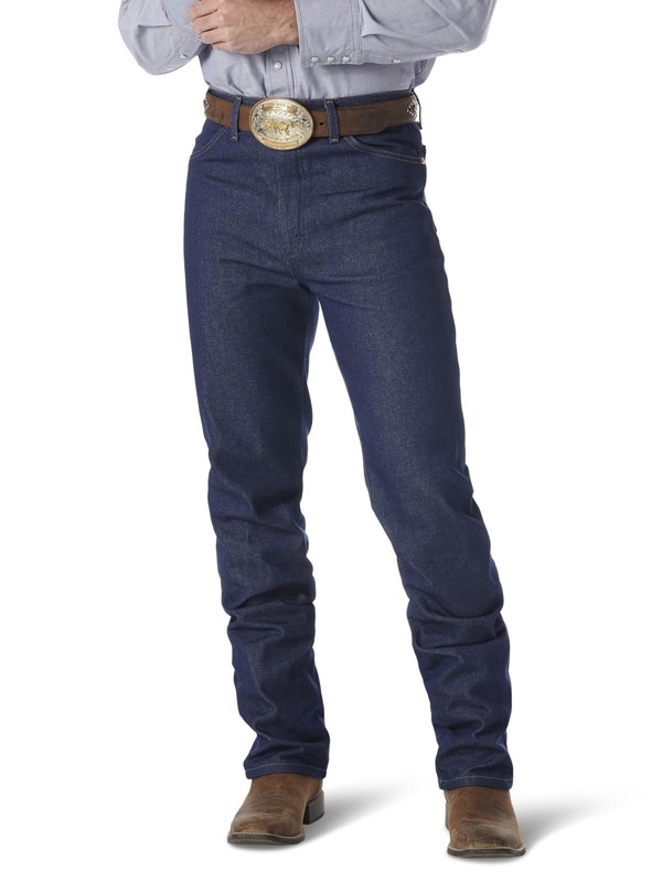 Mens slim fit cowboy cut jeans.