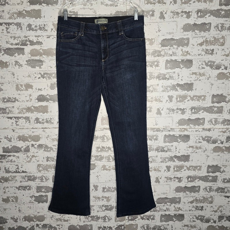 Democracy Womens Ab Technology Bootcut Jeans Dark Wash Blue Size 12 B1903KEEAXX