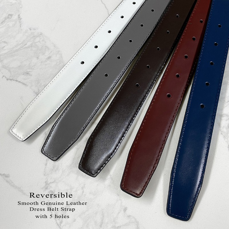 RB30 Classic Belt Men's Genuine Leather Casual Dress Belt 1-1/8"(30mm) Wide gallery